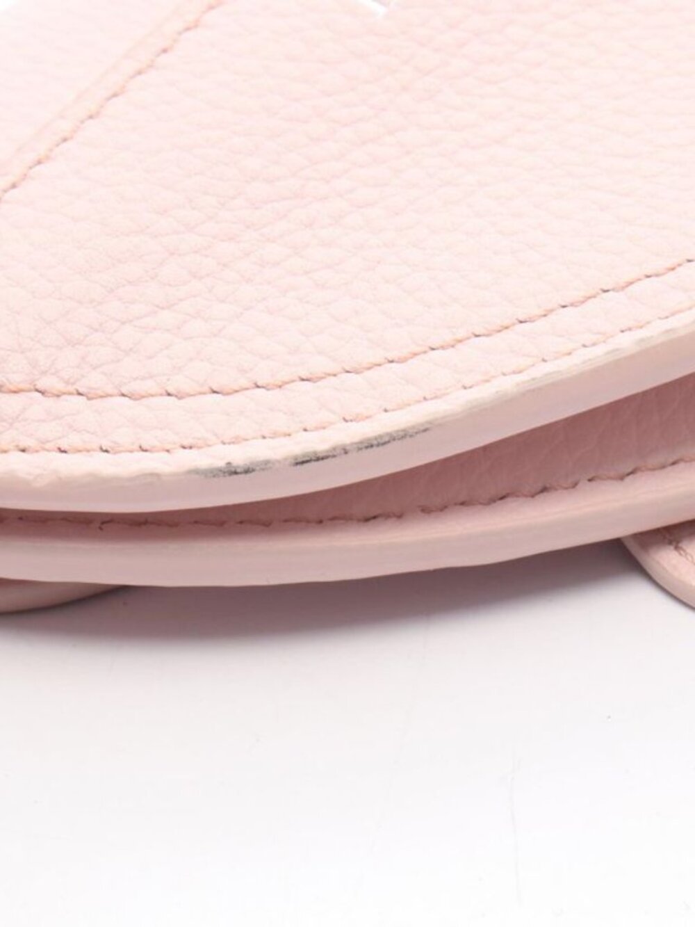 ★SOLD★ Dior Pouch Saddle Baby Pink Leather Coin Case - Picture 7 of 8